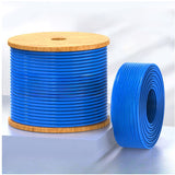 8Ware 350m CAT6A Ethernet 24AWG 30V LAN Stranded Core Cable Roll Bare Copper Twisted Core PVC Jacket - CAT6A-EXT350BLUSH