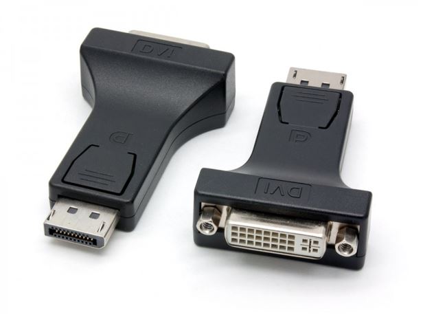 8Ware DisplayPort (DP) to DVI Adapter Converter for PC & Monitor