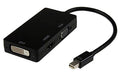 8ware 3-in-1 Mini DP Thunderbolt to HDMI DVI VGA Adapter for Mac & Surface Pro 