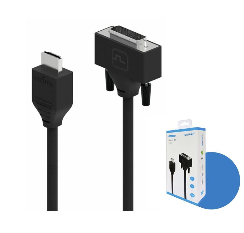 8ware Pro Series HDMI to DVI-D Cable - High Performance Video for Displays