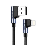 8Ware Apple MFi 90-Degree Lightning Cable - Fast Charge & Sync 1m 8ware