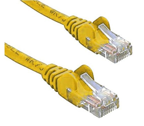 8ware CAT5e Ethernet Cable 3m Yellow - Premium RJ45 Patch Cord 