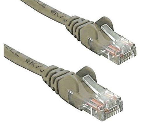 8ware 5m Grey CAT5e Ethernet Cable - RJ45 Network Patch Cord 