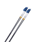 8ware 7m LC-LC OS2 Single Mode Dual-Core Fibre / Fiber Optic Cable UPC Duplex Armoured Low Smoke Zer - CB8W-LCUPCBLACK-7M