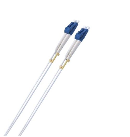 8ware 20m LC-LC OS2 Single Mode Duplex Armoured LSZH Fibre Cable 