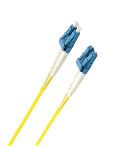 8ware 1.5m LC-LC OS2 Single Mode Duplex Armoured LSZH Fibre Optic Cable 8ware