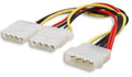 8ware PC 4-Pin Molex Power Splitter Y-Cable - 1 Male to 2 Female (20cm) 