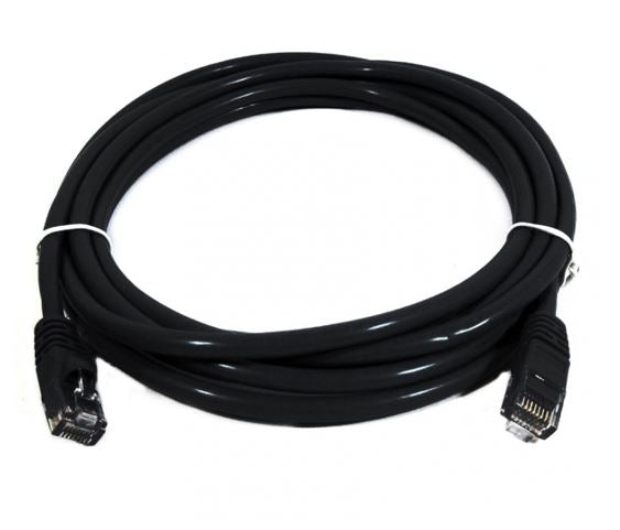 8Ware Black CAT6 Ethernet Cable 0.25m - Premium RJ45 Patch Cord 