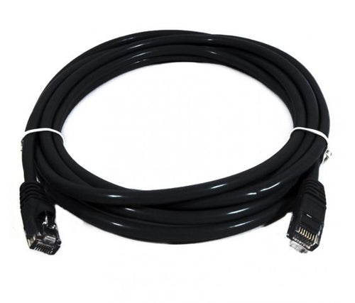 8Ware Black CAT6 Ethernet Cable 0.25m - Premium RJ45 Patch Cord 