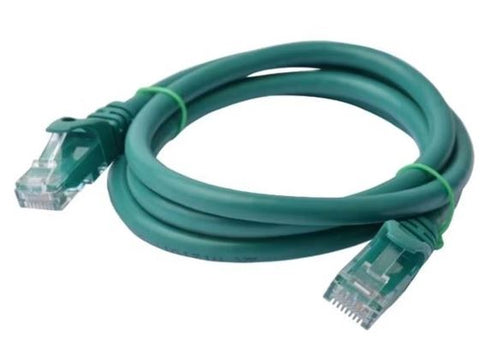 8Ware Green CAT6 Ethernet Patch Cable 0.25m - RJ45 Network Cord 