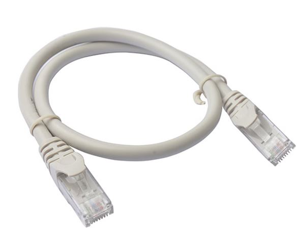 8Ware CAT6 Cable 0.25m - Grey Premium RJ45 Ethernet Network LAN UTP Patch Cord 26AWG CU Jacket 8W-PL - 8W-PL6-0.25GRY