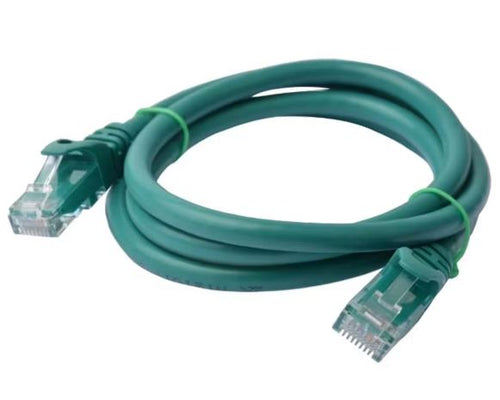 8Ware Premium CAT6 Ethernet Cable 1m - Green RJ45 Patch Cord 