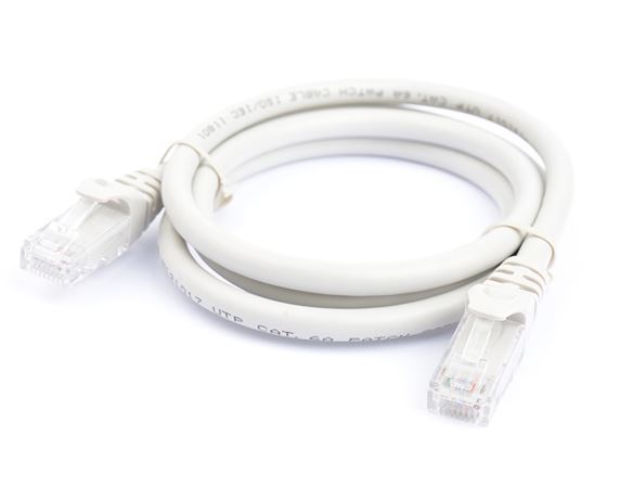 8Ware Premium CAT6 Ethernet Cable 1m - Grey Patch Cord 
