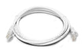 8Ware CAT6 Ethernet Cable 1m White - High-Speed Network Patch Cord 