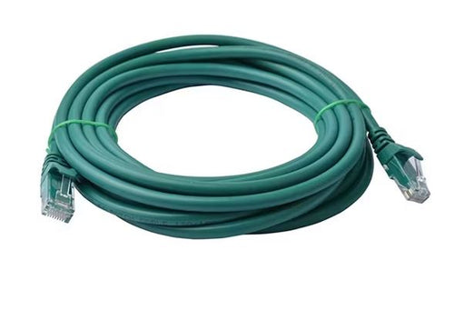 8Ware Green CAT6 Ethernet Cable 3m - High-Speed Network Patch Cord 