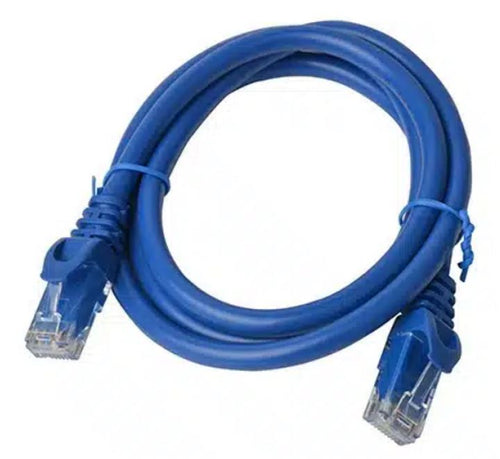 8Ware CAT6A Ethernet Cable 1.5m - Blue Snagless Patch Cord 
