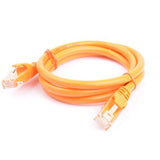 8Ware CAT6A Orange 1.5m Snagless Ethernet Patch Cable 