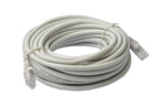 CAT6A Ethernet Cable 10m Grey - High-Speed Snagless Patch Cord