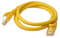 8Ware CAT6A Yellow 1m Snagless Ethernet Patch Cable 