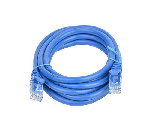8Ware CAT6A Ethernet Cable 2m Blue - RJ45 Snagless Patch Cord 