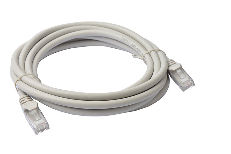 8Ware 3m Grey CAT6A Ethernet Cable - Snagless 10 Gigabit Patch Cord 
