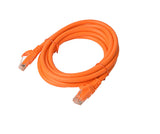 8Ware CAT6A Ethernet Cable 3m - Orange RJ45 Snagless Patch Cord 