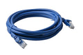 8Ware CAT6A Ethernet Cable 5m Blue - Snagless RJ45 Patch Cord 