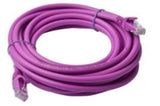 8WARE Cat6a Snagless UTP Ethernet Cable, 5 Meter, Purple 