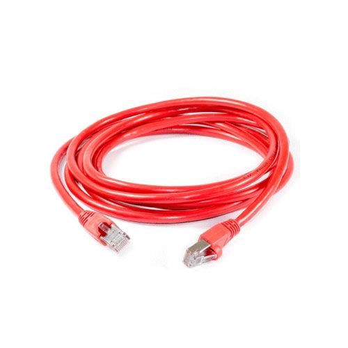 8Ware CAT6A Red Ethernet Cable 5m - Snagless RJ45 Patch Cord 