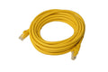 8Ware CAT6A Ethernet Cable 5m - Yellow, Snagless RJ45 Patch Cord 