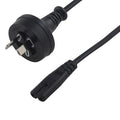 8Ware 2m AU Figure 8 Power Cable - IEC C7 for Laptops & Appliances 