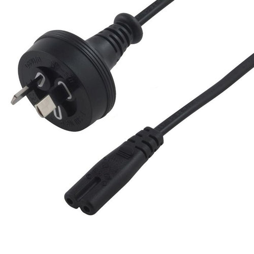8Ware 2m AU Figure 8 Power Cable - IEC C7 for Laptops & Appliances 