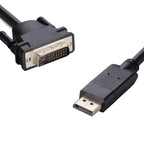 8ware DisplayPort to DVI-D Cable - HD Video & Audio Converter