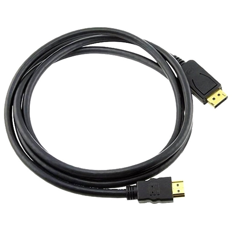 8ware DisplayPort to HDMI Cable - Gold-Plated | HD Video & Audio