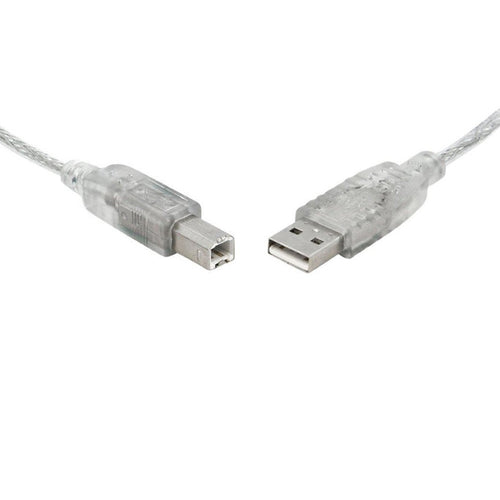 8Ware 1m USB 2.0 A-B Printer Cable - Durable & UL Approved 