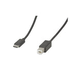 1m USB-C to USB-B Cable - Connect Printers & Drives to New Computers 8ware
