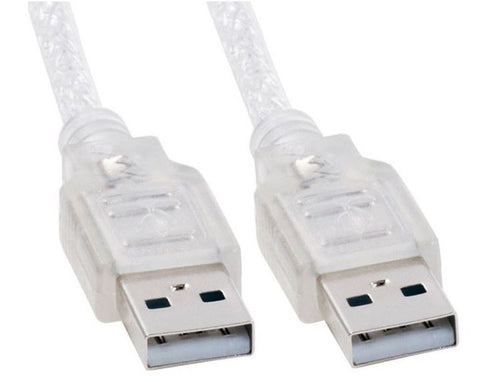 8Ware 2m USB 2.0 A to A Male Cable - High-Speed Data Transfer 