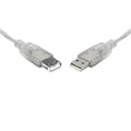 8Ware 3m USB 2.0 A to A Male Cable - High-Speed Data Transfer 