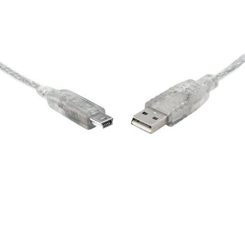 8Ware 3m USB 2.0 A to Mini B Cable - Durable & UL Approved 