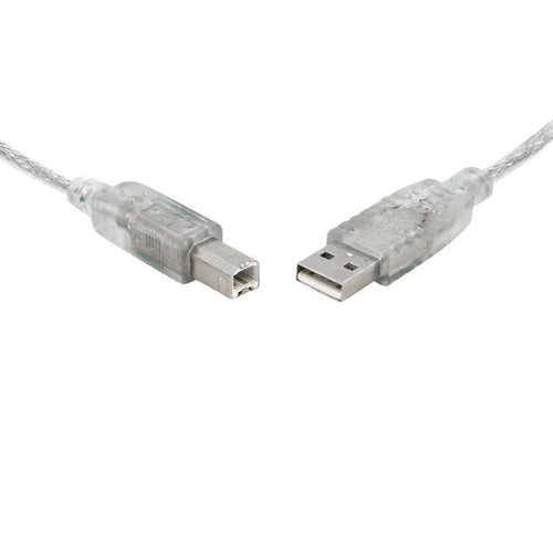 8Ware 5m USB 2.0 Printer Cable - Type A to B for HP Canon 8ware