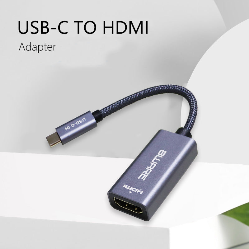 8ware USB-C to HDMI 4K UHD Adapter | Connect Laptop to TV | Plug & Play