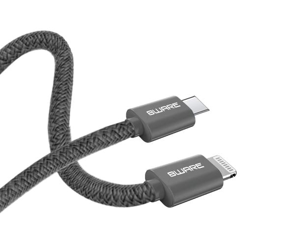 8 WARE USB-C to Lightning Cable 1.5m - Fast Charge & Durable