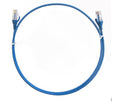 8ware CAT6 Thin Ethernet Cable 1.5m - Blue RJ45 Patch Cord 
