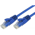 8ware Cat6 Thin Ethernet Cable 3m Blue - High-Speed RJ45 Patch Cord