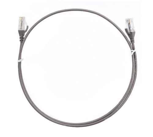 8ware CAT6 Slim Ethernet Cable 10m - Grey | High-Speed Network Cable 8ware