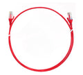 8ware CAT6 Ultra Slim Ethernet Cable 2m - Red 