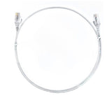 8ware CAT6 Ultra Thin Slim RJ45 Ethernet Patch Cable 0.5m - White