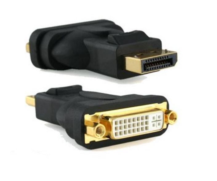 Astrotek DisplayPort to DVI-D Adapter | Connect DP PC to DVI Monitor