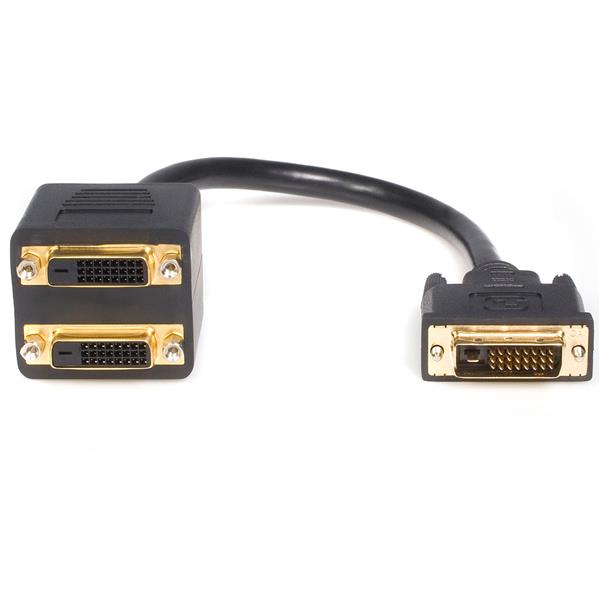 Astrotek DVI-D Splitter Cable - 1 Male to 2 Female Gold Plated 