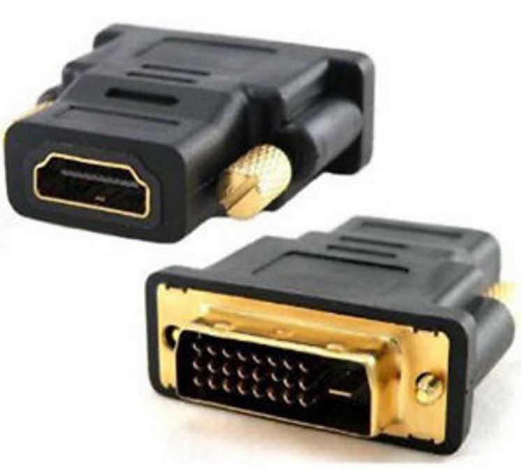 Astrotek DVI-D to HDMI Adapter - Connect PC to Monitor 